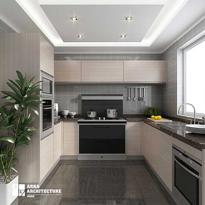 مدل های طراحی داخلی آشپزخانه کوچک