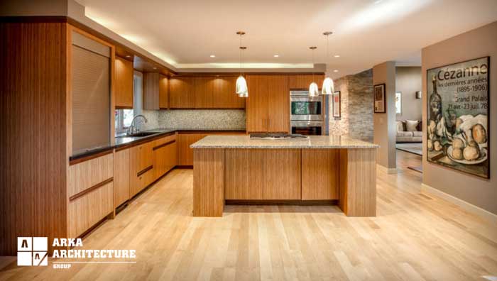 مدل های طراحی داخلی آشپزخانه بزرگ
