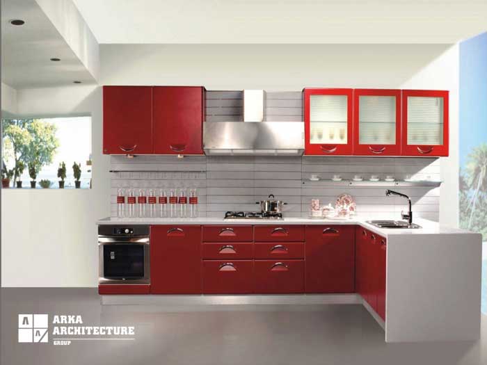 مدل های طراحی داخلی آشپزخانه کوچک