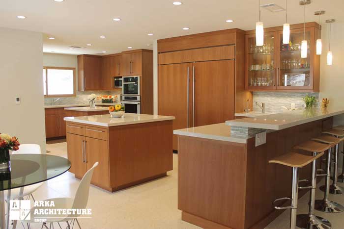 مدل های طراحی داخلی آشپزخانه بزرگ