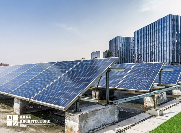 انرژی خورشیدی در ساختمان 