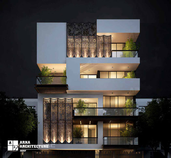 طراحی نما ساختمان